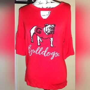 GameDay Georgia Bulldogs women's top
